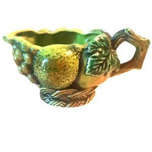 Inarco Green Creamer Fruit Theme Motif Grapes E2605 Vintage